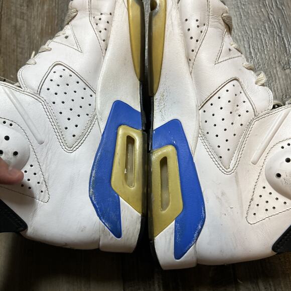 Air Jordan 6 Retro 2014 'Sport Blue Pack' 384664-107 Men's Size 12 - Picture 9 of 9